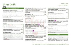 Clay Cafe Menu 2025_2